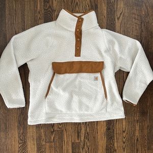 Carhartt Relaxed Fit pull over fleece size XL